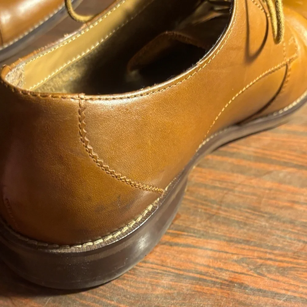 Florsheim Tan Leather Oxfords